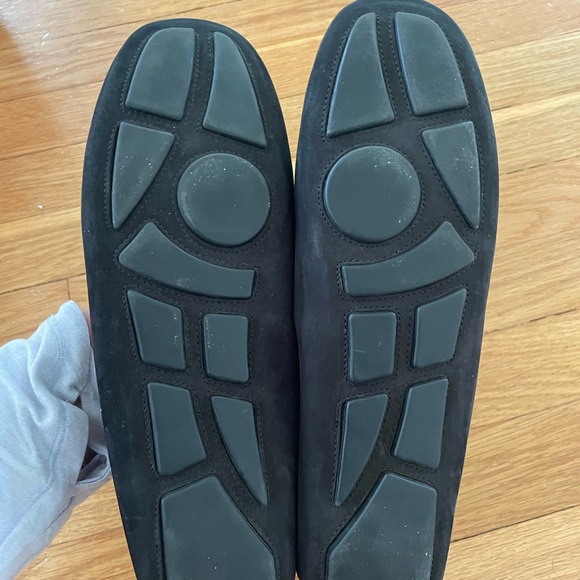 Tory Burch size 9 driving moccasins suede - Picture 2 of 5